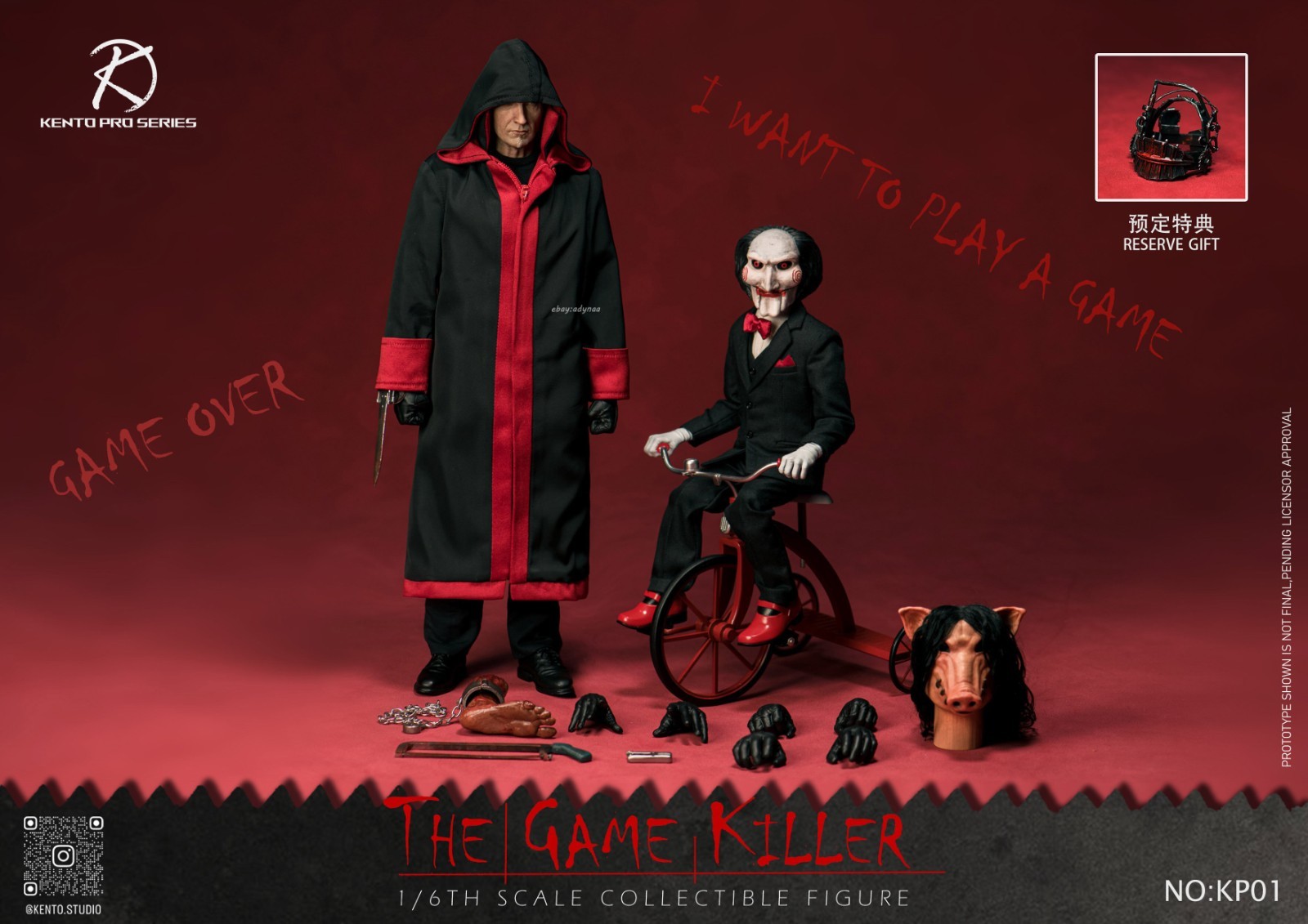 Kento Pro Series Game killer KP01 1/6 Action Figure Model Collectible In Stock