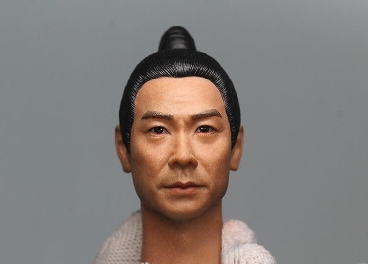 1/6 Man Chinese Kung Fu Star Qi Jiguang Zhao Wenzhuo Head Carved Fit 12″ Figure