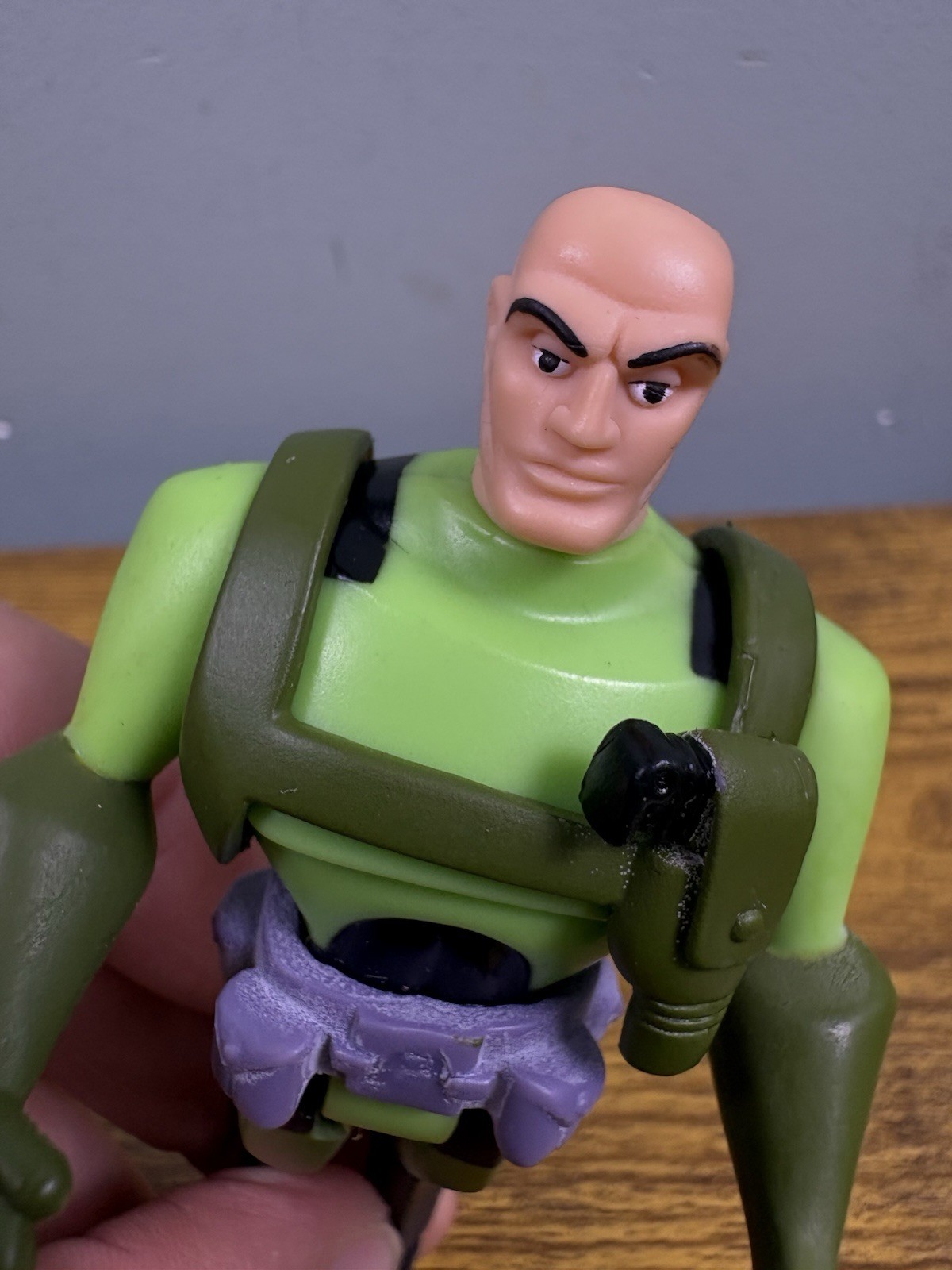 2004 DC Justice League Unlimited 3-Pack Etrigan Atom Smasher Lex Luthor Figures
