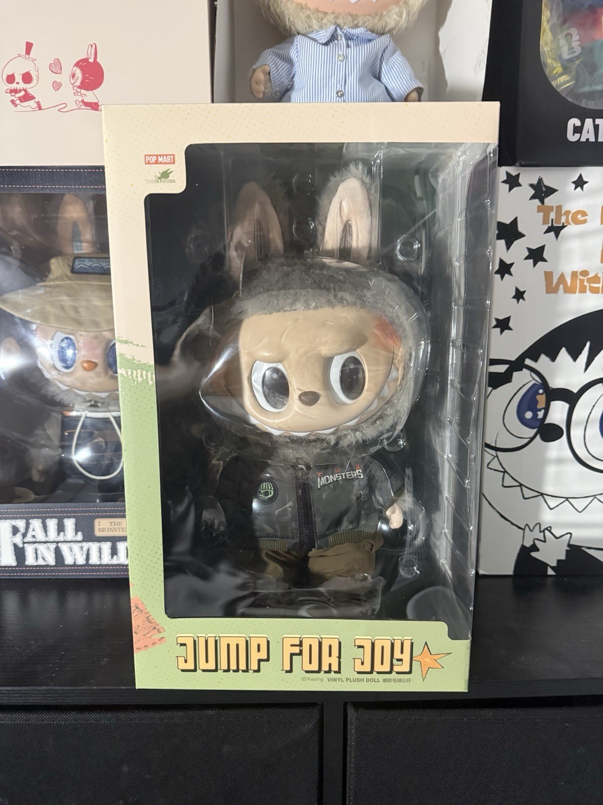 Pop MART Labubu The Monsters Jump for Joy Vinyl Plush Doll – US Seller AUTHENTIC