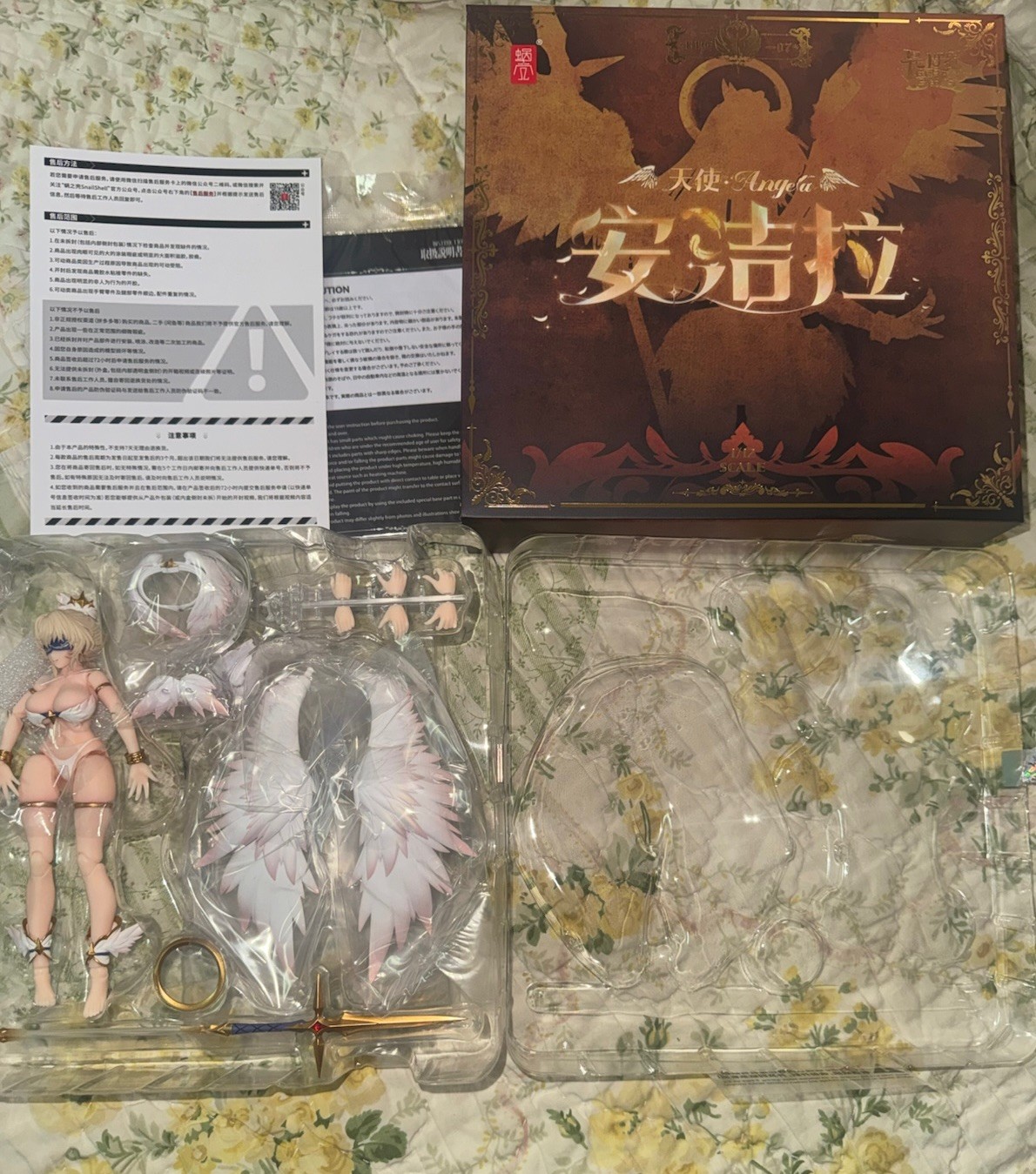 Snail shell angel angela 1:12 figure! Brand new! Ladotoys Hasuki second axe USA