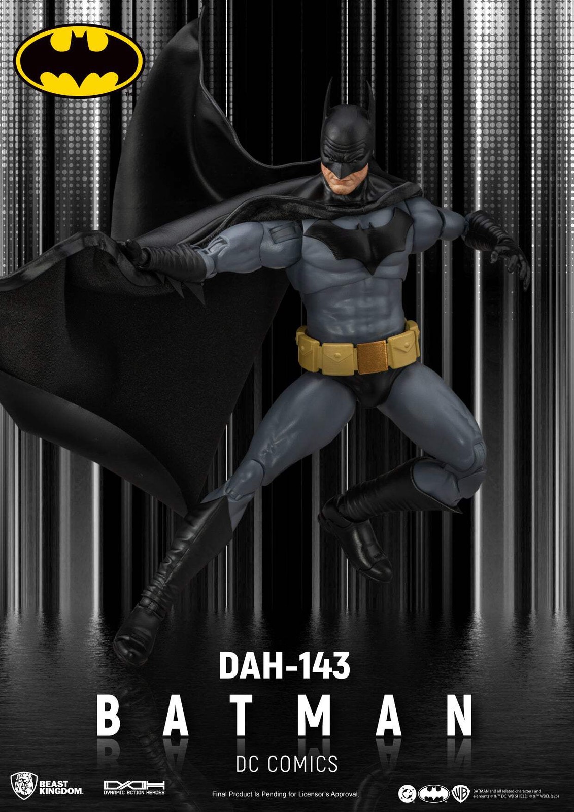 Beast Kingdom DAH-143 DC Comics Batman 8 Inch Action Figure