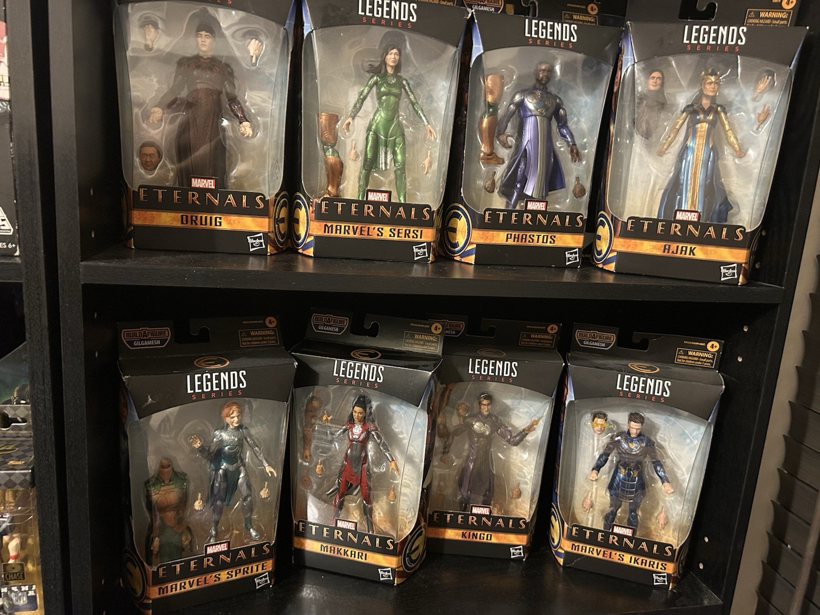 Eternals Gilgamesh Marvel Legends Kro Druig Sersi Ikaris Ajak Kingo Sprite Toys