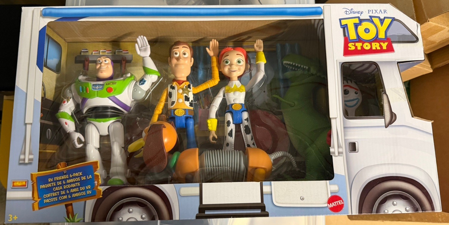 Disney Pixar Toy Story RV Friends 6 Pack Brand New Unopened Perfect Box