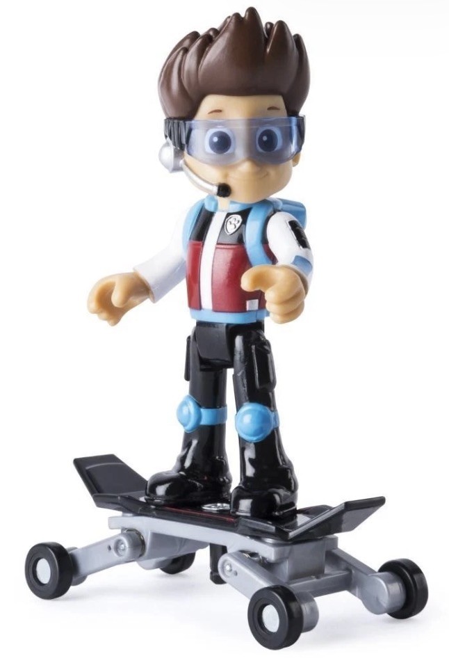 Paw Patrol Mission Paw Ryder Figure (No Skateboard) -Rare / VHTF #Grail