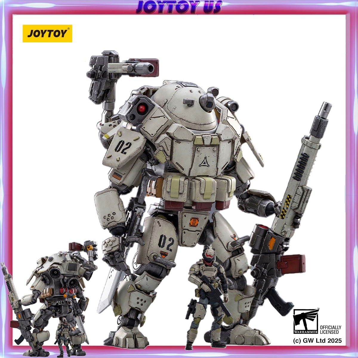 JOYTOY Dark Source 1/25 Action Figures Iron Wrecker 02-Tactical Mecha Model Toys