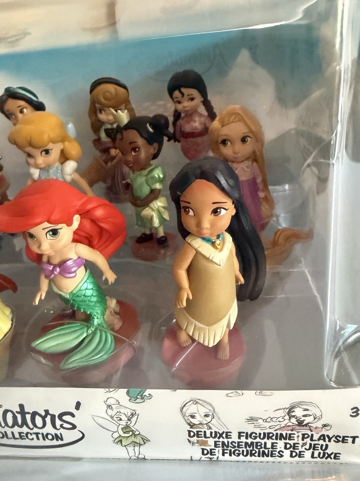 Disney Animators’ Collection Princess Deluxe Figure Play set – 11 figures NIB