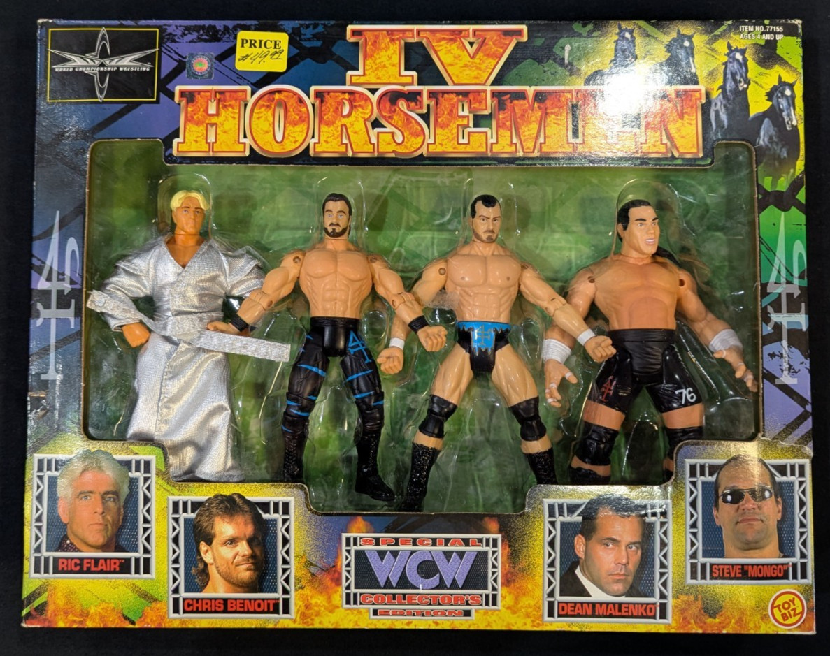 ToyBiz WCW Four Horsemen Special Collection Edition Action Figure 4-Pack NIB