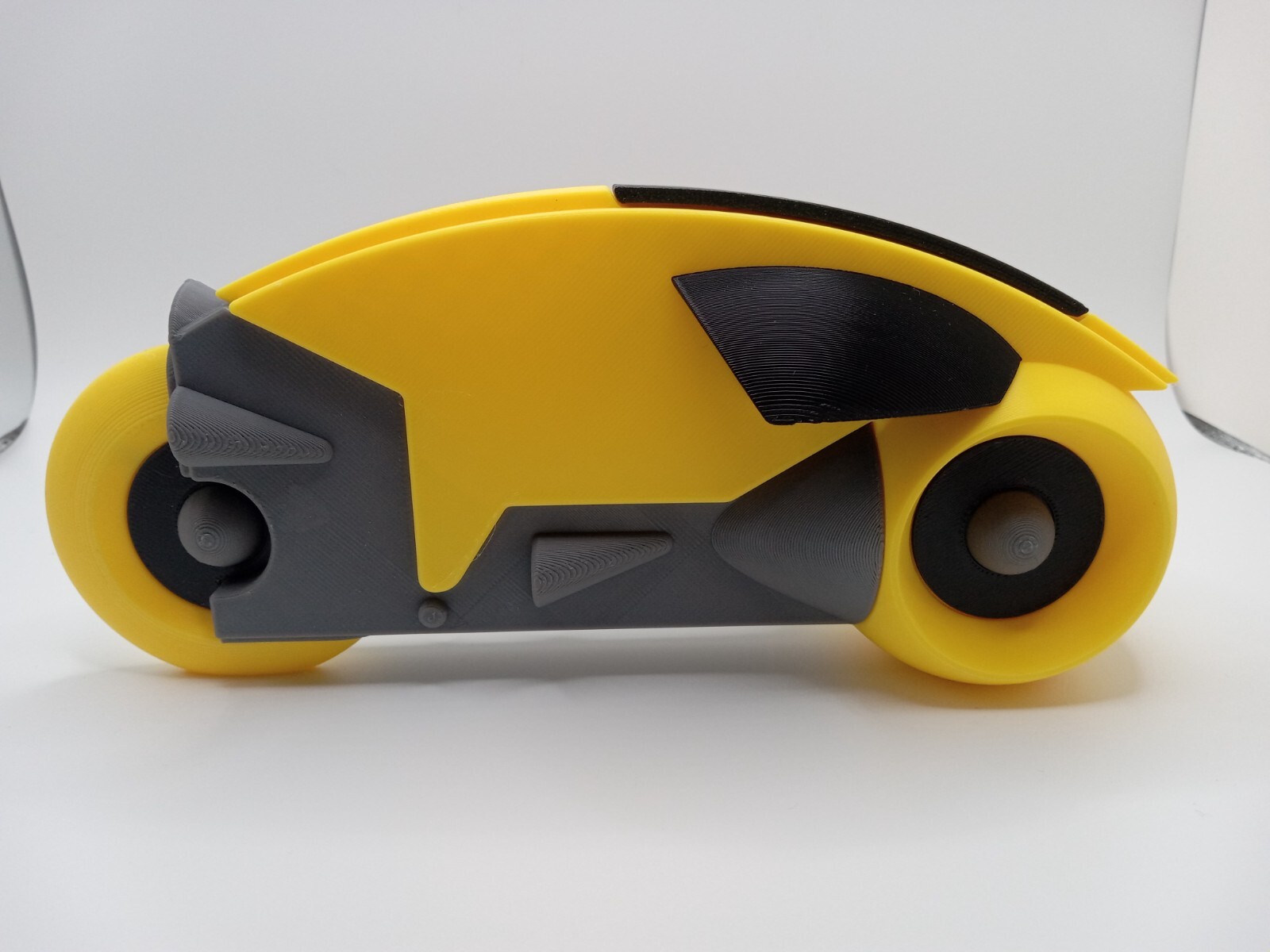 Retro Lightcycle Yellow for Vintage Tron display action figures & light cycle