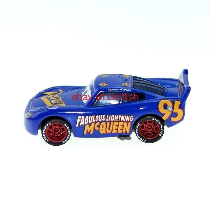 Mattel Disney Pixar Cars 3 Fabulous Lightning McQueen 1:55 Diecast Car Gift