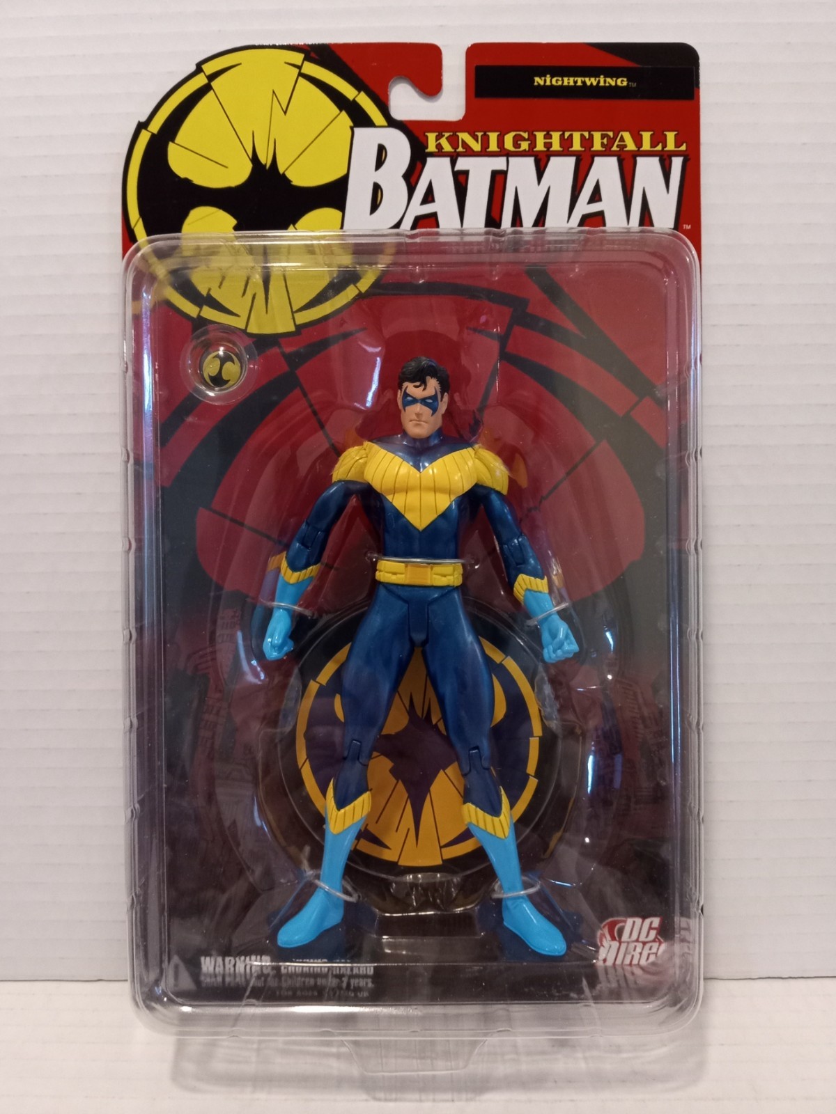 DC DIRECT NIGHTWING ACTION FIGURE – BATMAN KNIGHTFALL SERIES 1 – MINT NEW SEALED