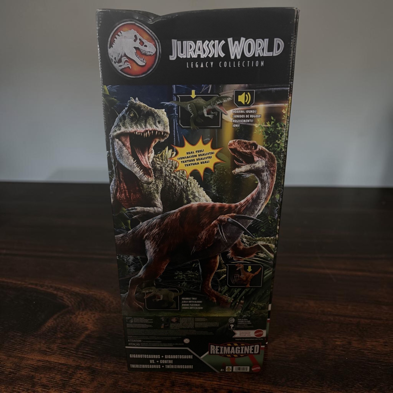 ✅NEW✅ Jurassic World 2-Pack of Dinosaur Figures Giganotosaurus & Therizinosaurus