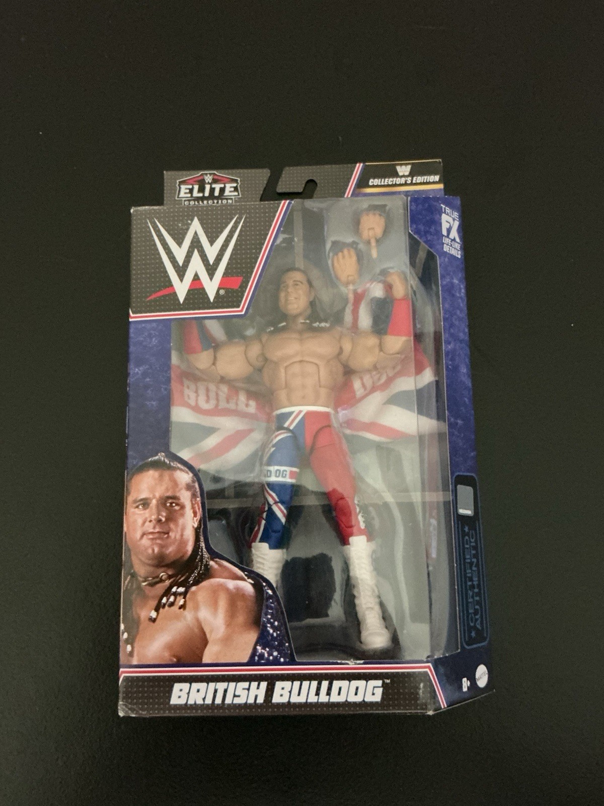 WWE Mattel Elite Collector’s Edition British Bulldog Series 94 Action Figure