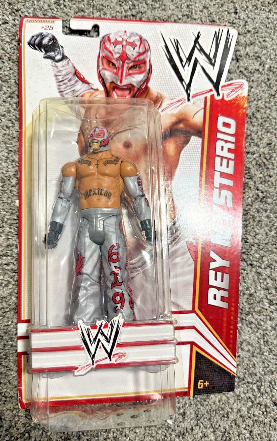 Rey Mysterio 2011 New WWE WWF Mattel #25 Wrestling Figure Series 20 AAA Rare