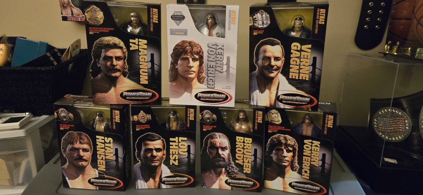 Powertown ULTRAS Series 1 COMPLETE with Kerry VON Erich Diamond Wrestling