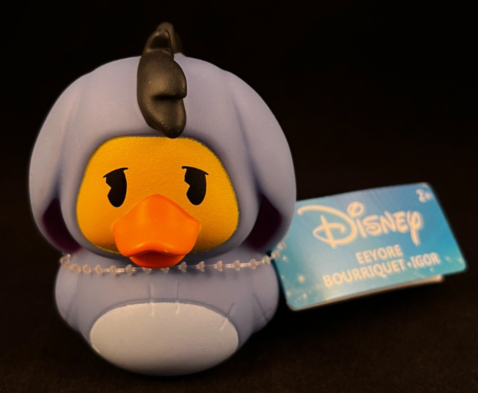 Disney – Eeyore – Winnie the Pooh – Rubber Duck – Approx 2.75″ High – Duckalooz