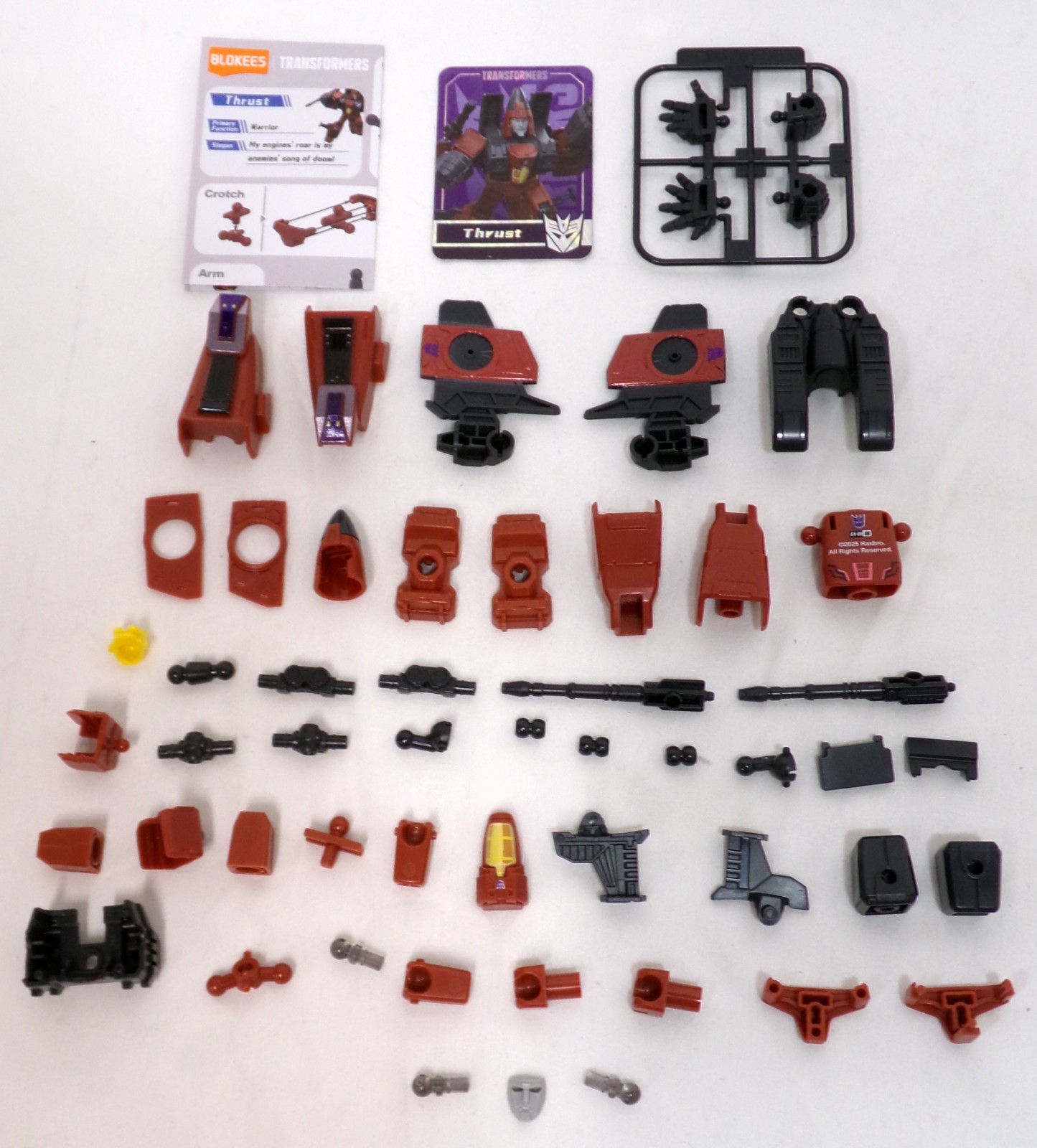 Blokees Transformers Galaxy Version 09 Thrust Darkest Hour Model Kit Figure
