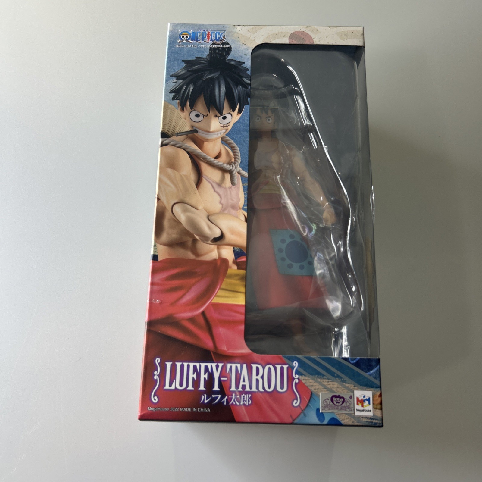MegaHouse One Piece Luffy Tarou 6.9” Variable Action Heroes Figure