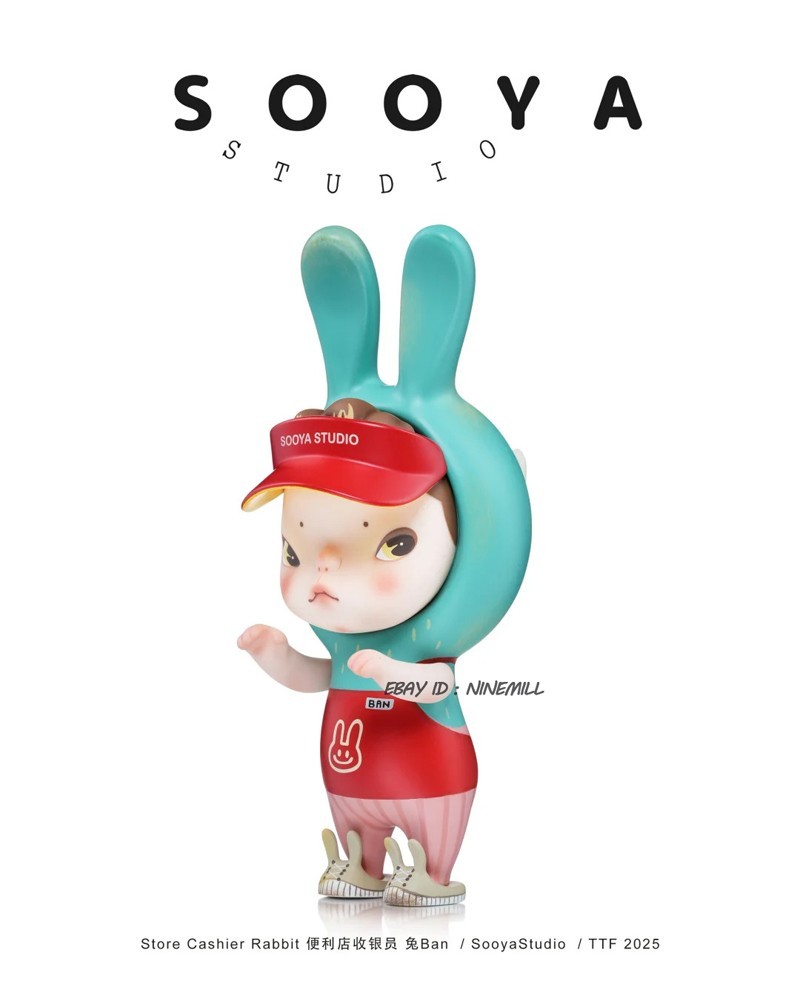 Sooya Studio Store Cashier Rabbit Ban TTF Limited Edition Model Statue