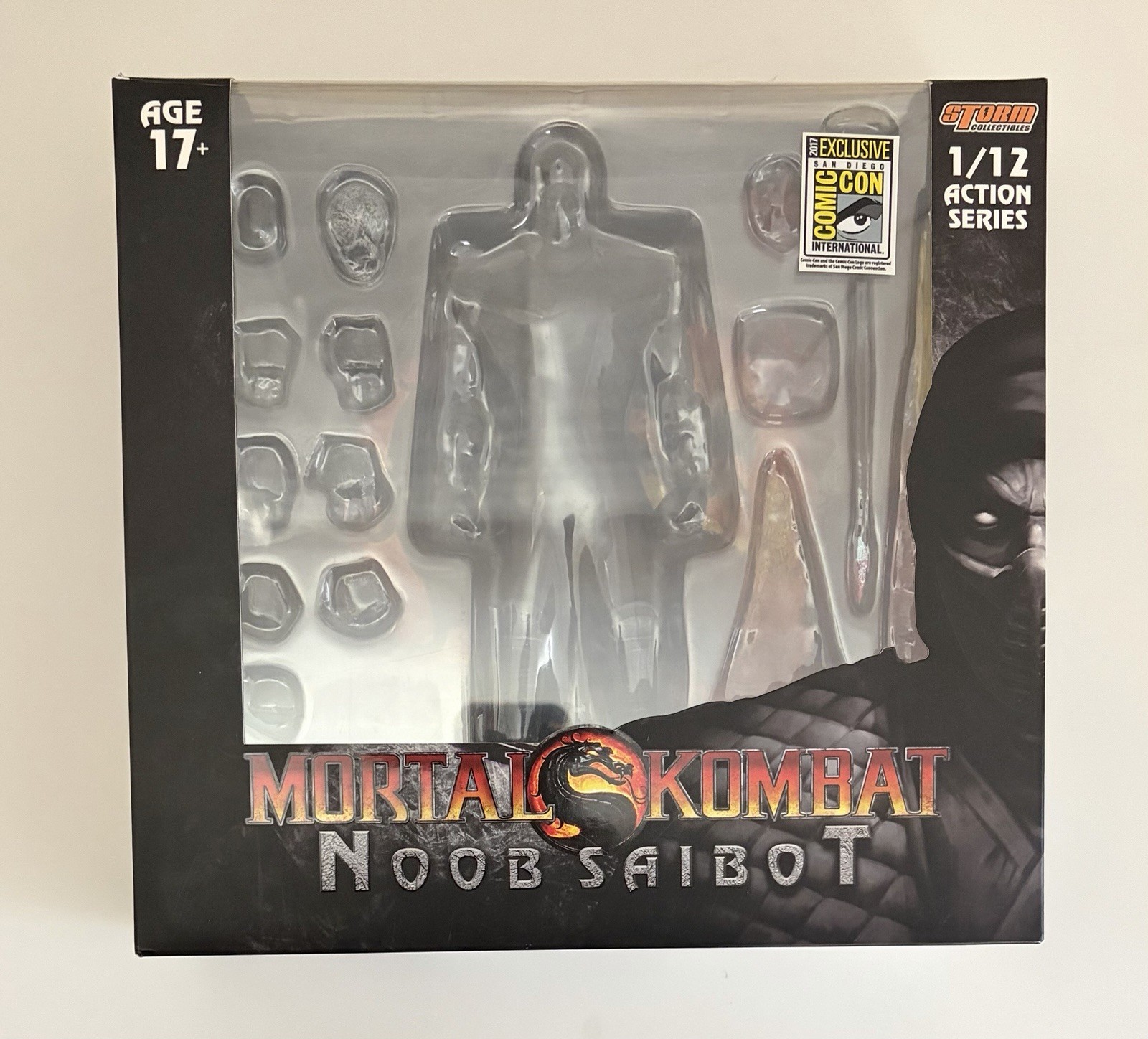 Storm Collectibles Mortal Kombat Noob Saibot 1/12 Action Figure SDCC Exclusive