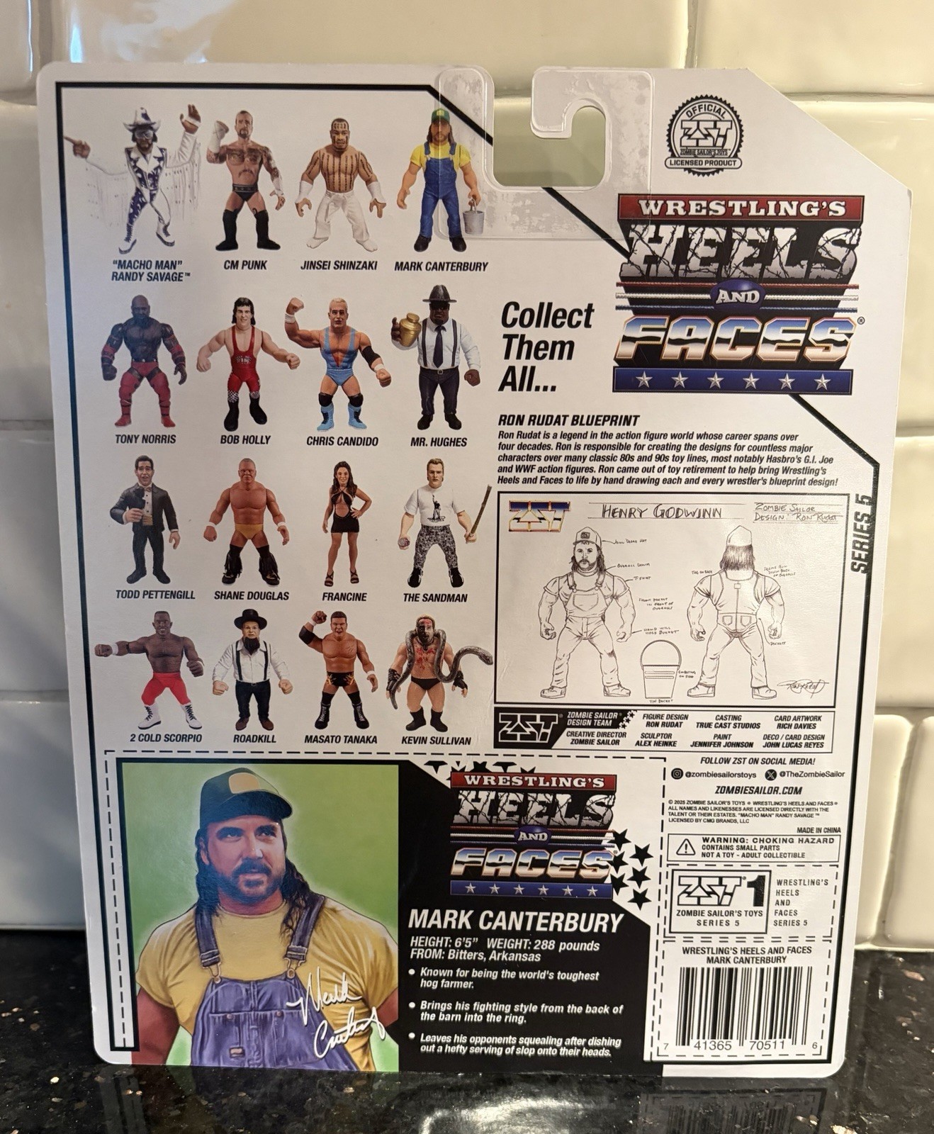 Henry Godwinn Zombie Sailor Toys Heels & Faces WWE WWF