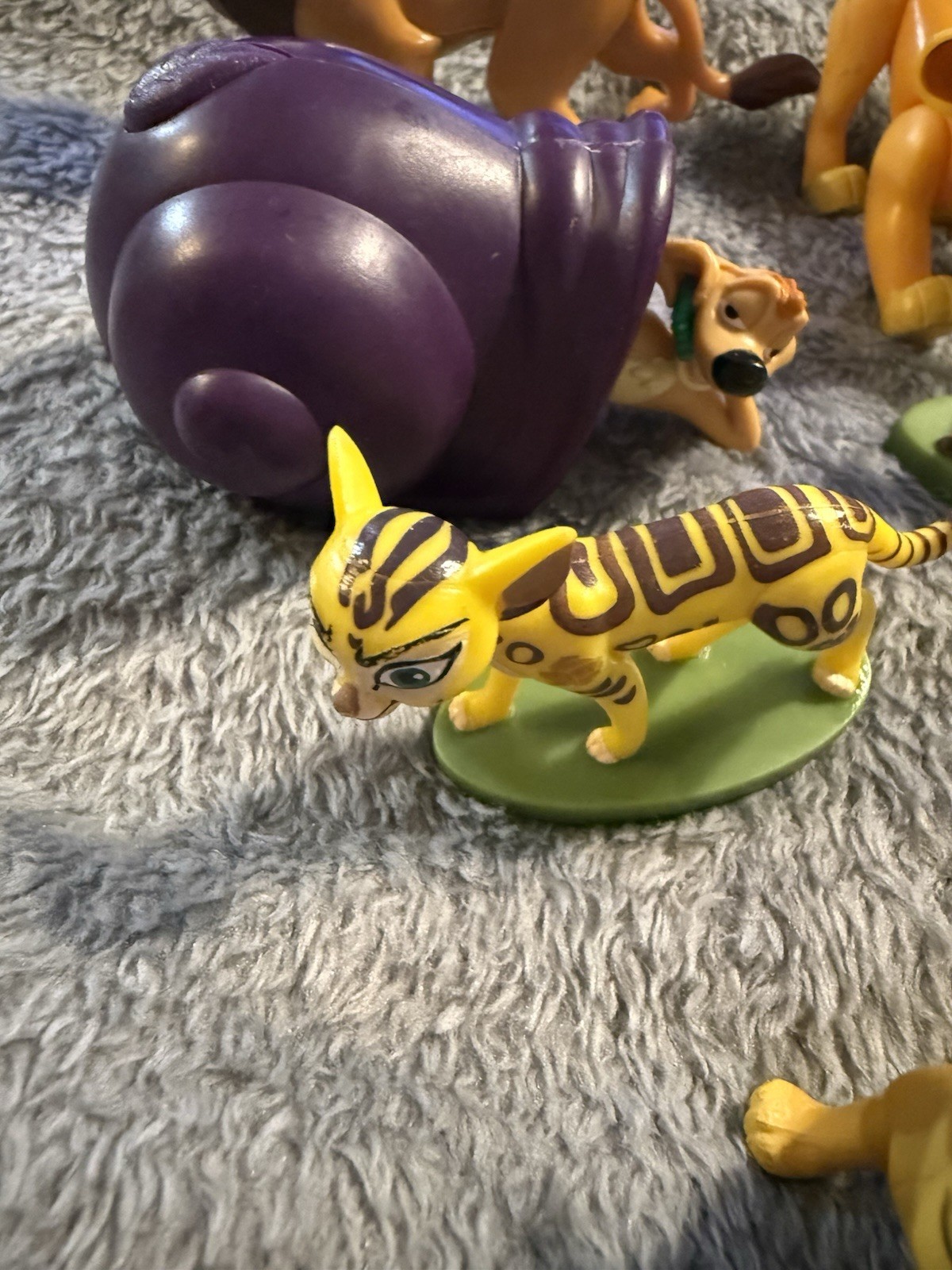 Vintage Disney Lion King Action Figures Lot Of 12 toys Cake Toppers