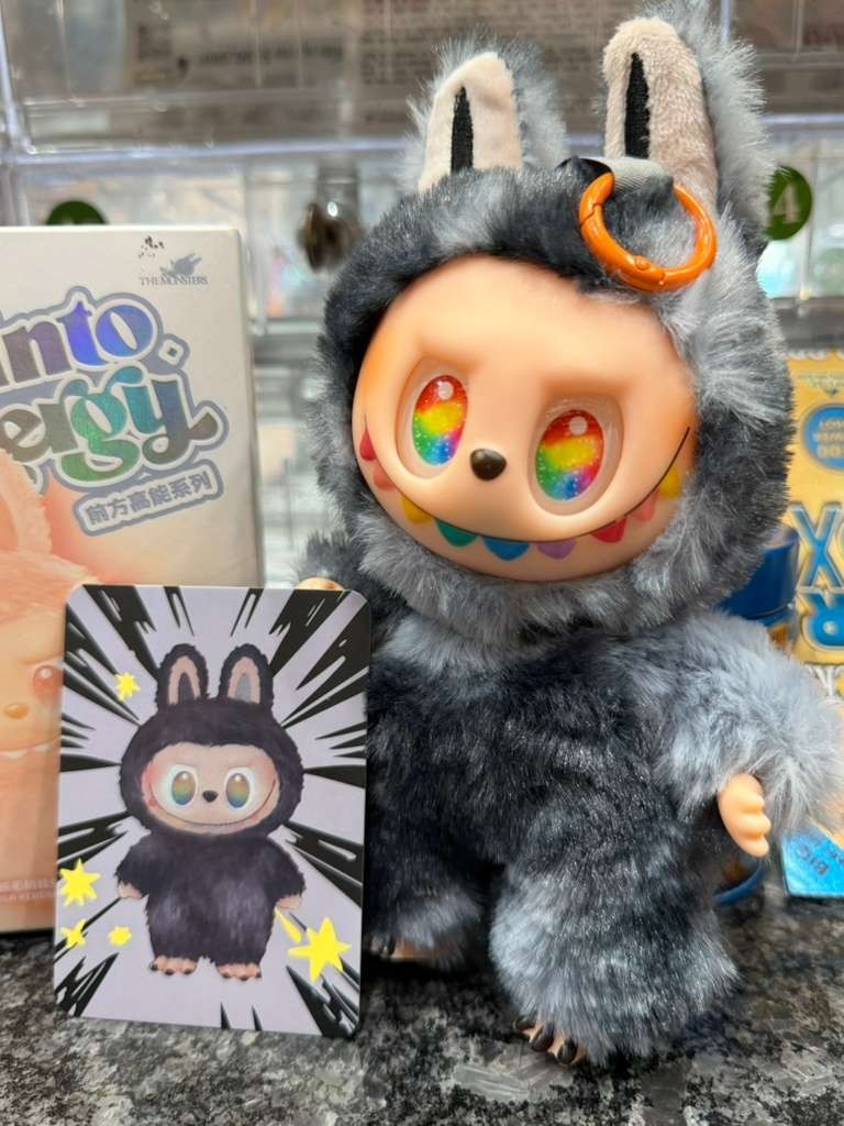 POP MART Labubu Grey V3 Secret ID Hidden Secret ID Grey Rare Labubus
