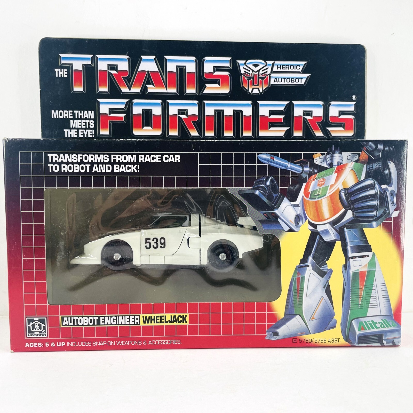 Transformers G1 Wheeljack Autobot Engineer Action Figure Reissue Toys New in Box