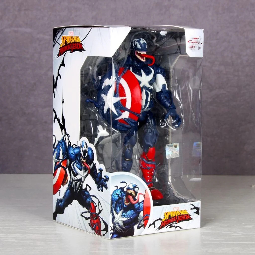 TIM Legends Series “Venomized” Captain America Action Figure Model Full Body Mov