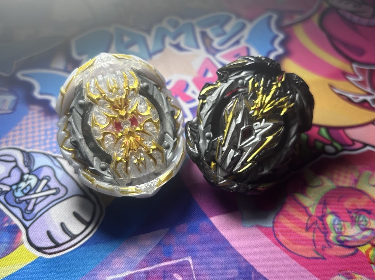 Prime Apocalypse & Regalia Genesis (Untested) Set Beyblade Burst Takara Tomy
