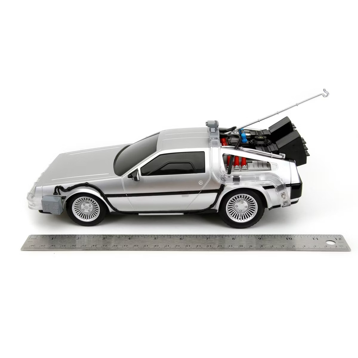 Hollywood Rides: Back to the Future DeLorean Time Machine RC (R/C) 1:16 Car ?