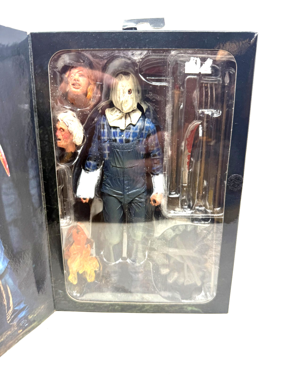 NECA Horror Friday The 13th Part 2 Jason Voorhees OPENED Action Figure