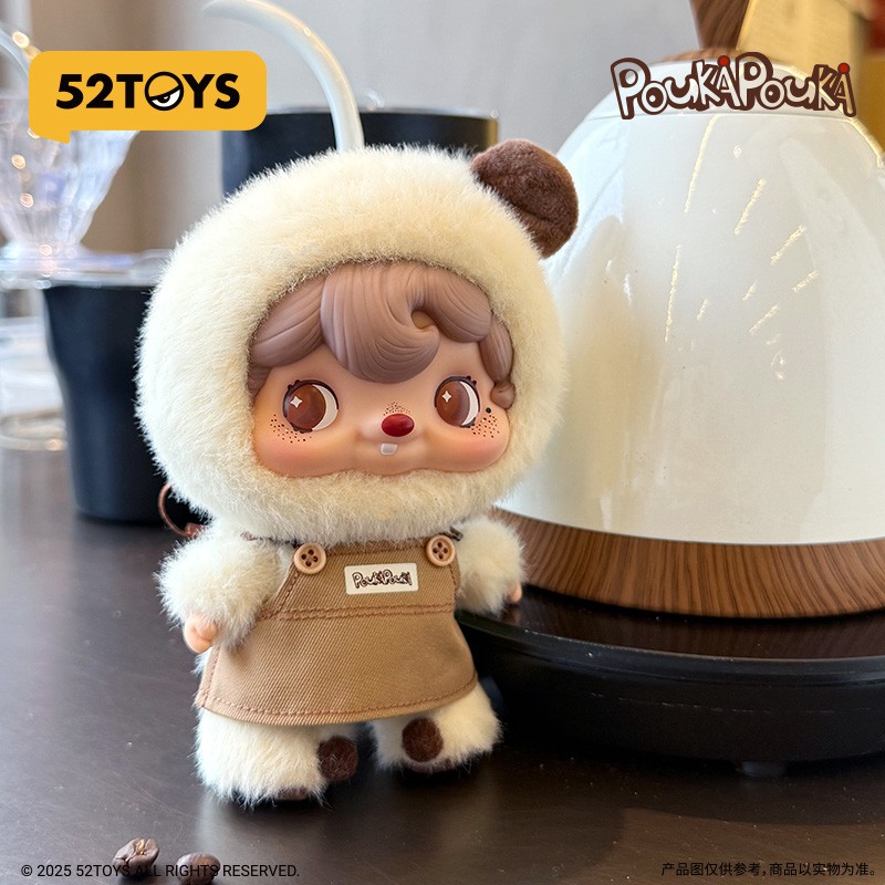 52TOYS POUKA Have A Cup of Coffee Series Figure Toy New Gift Hot