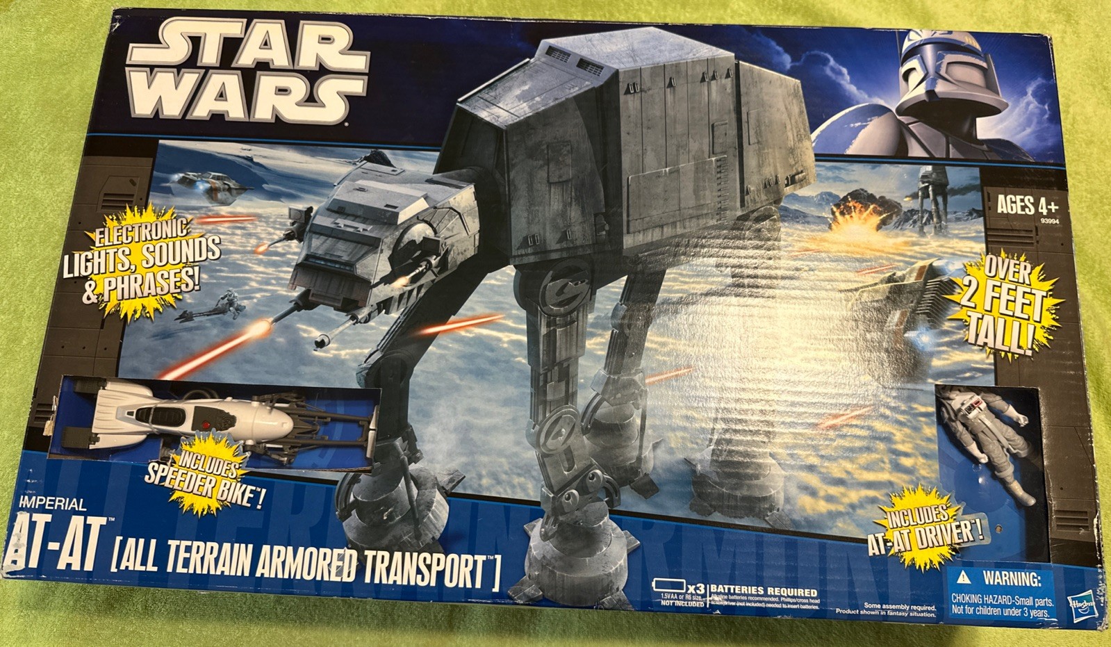 Star Wars Legacy Collection Imperial AT-AT w/ Speeder Bike & Driver New Sealed