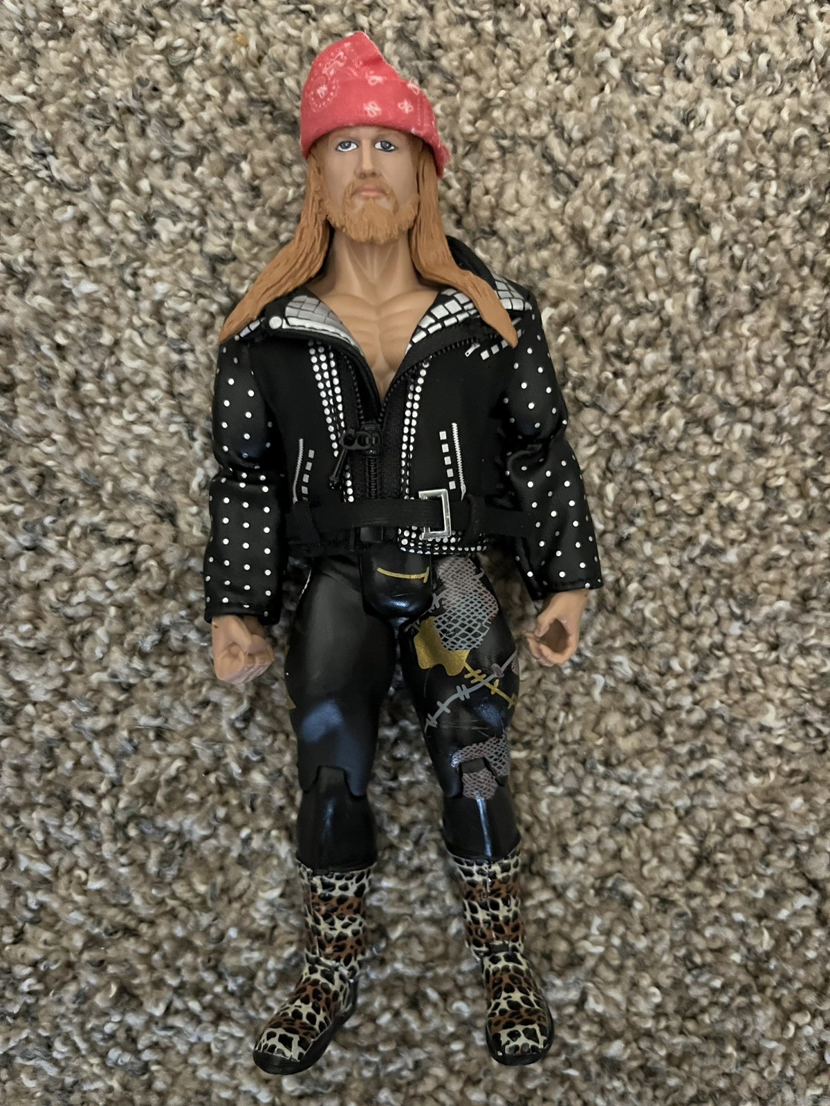 Rising Stars of Wrestling Action Figures: David Finlay (Loose in Factory Bag)