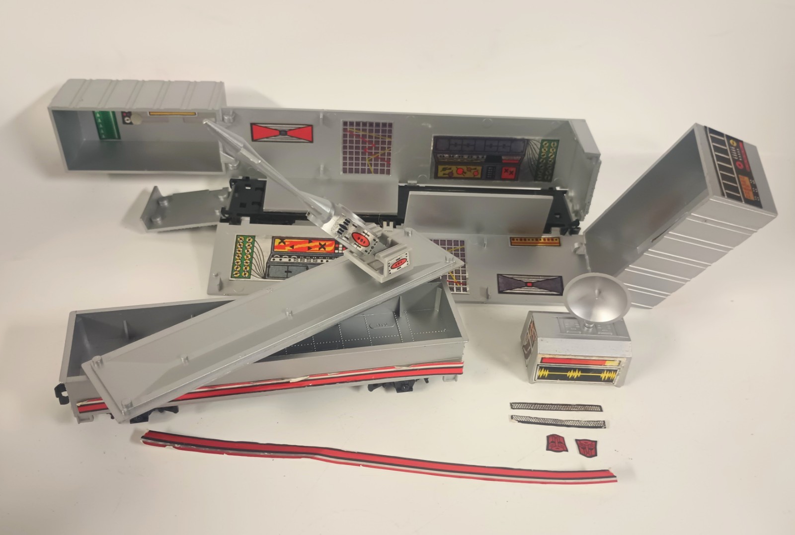 Tyco 1985 Transformers Electric Train and Battle Set-Incomplete