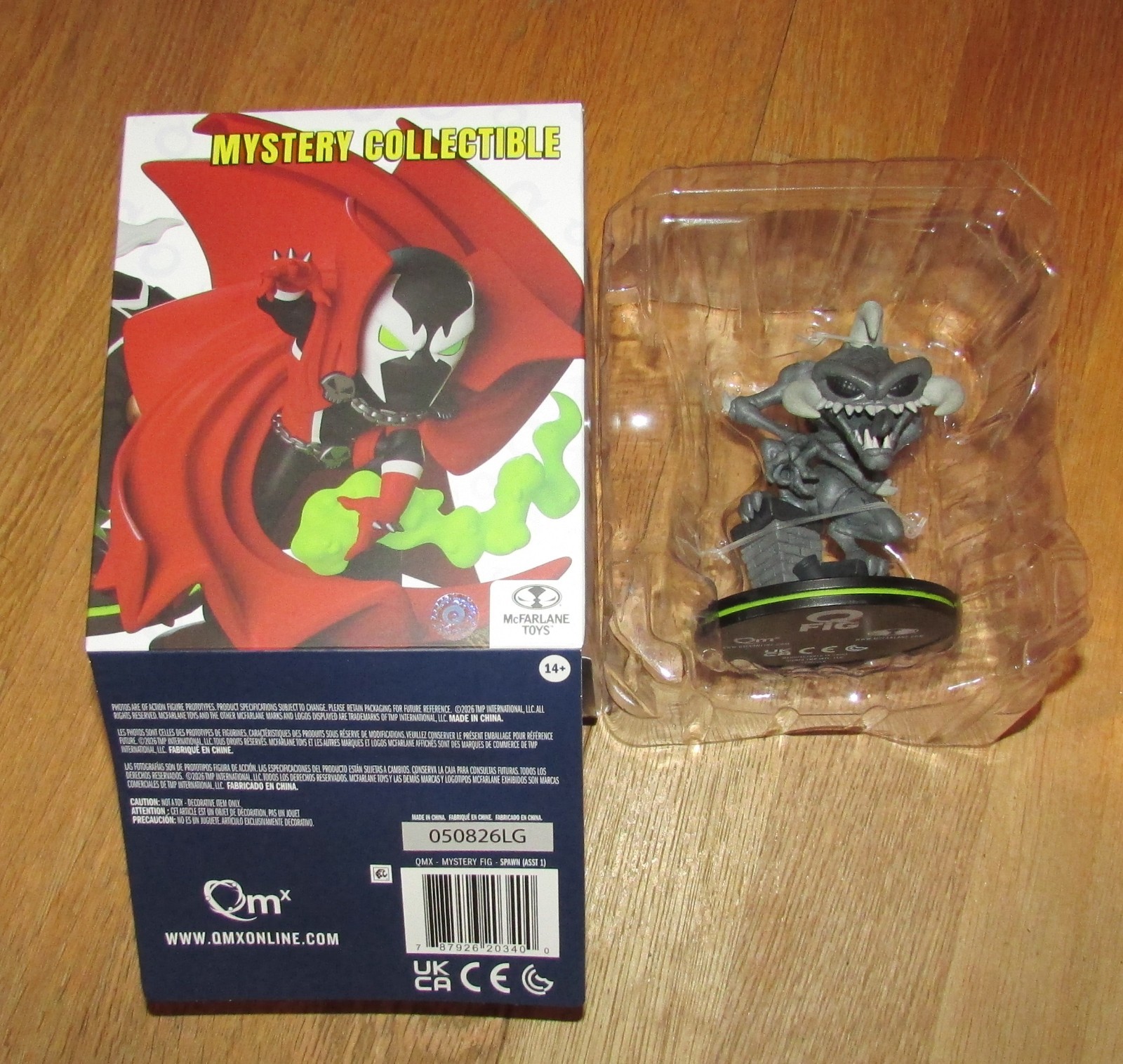 New McFarlane Toys QMX Q Fig Q-Fig Violator (Noir) Rare Vinyle Figure