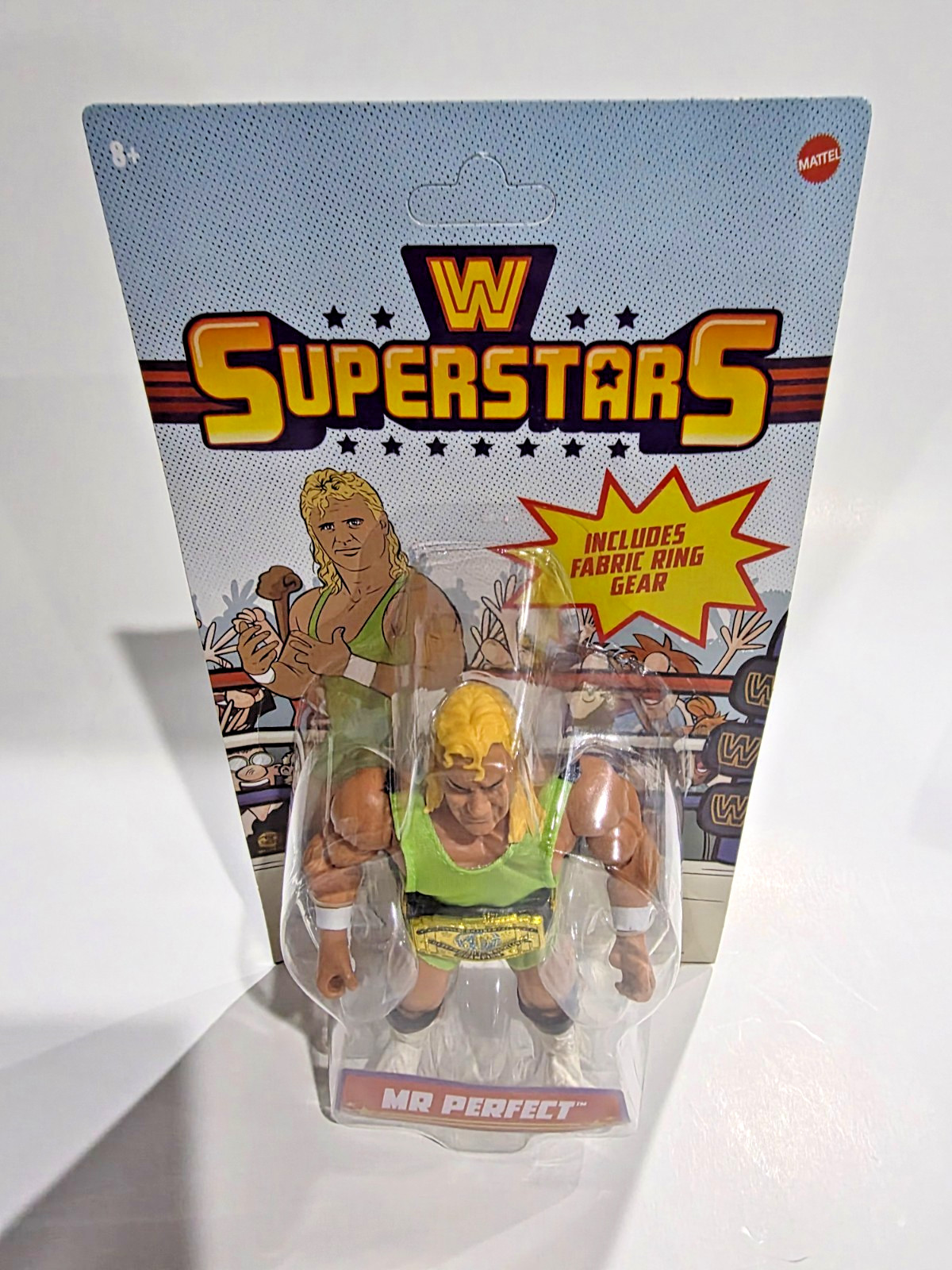 WWE Superstars Mr Perfect Curt Hennig Series 6 Walmart Exclusive Unpunched Card