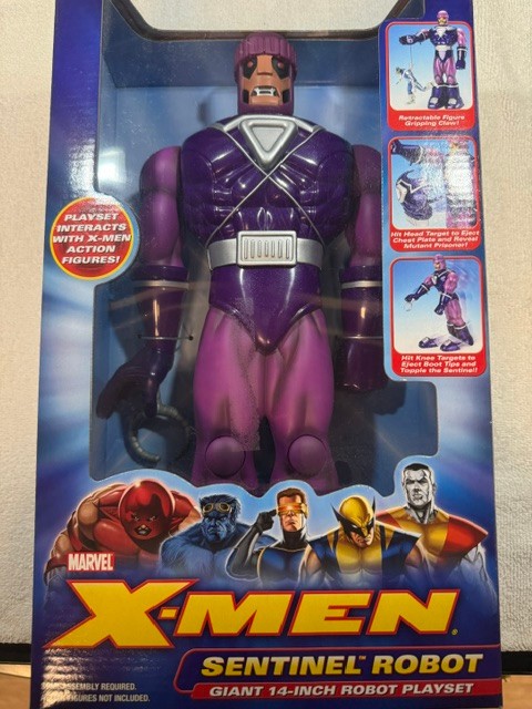 SENTINEL ROBOT PLAYSET X-MEN FOX MARVEL TOY BIZ NEW IN BOX