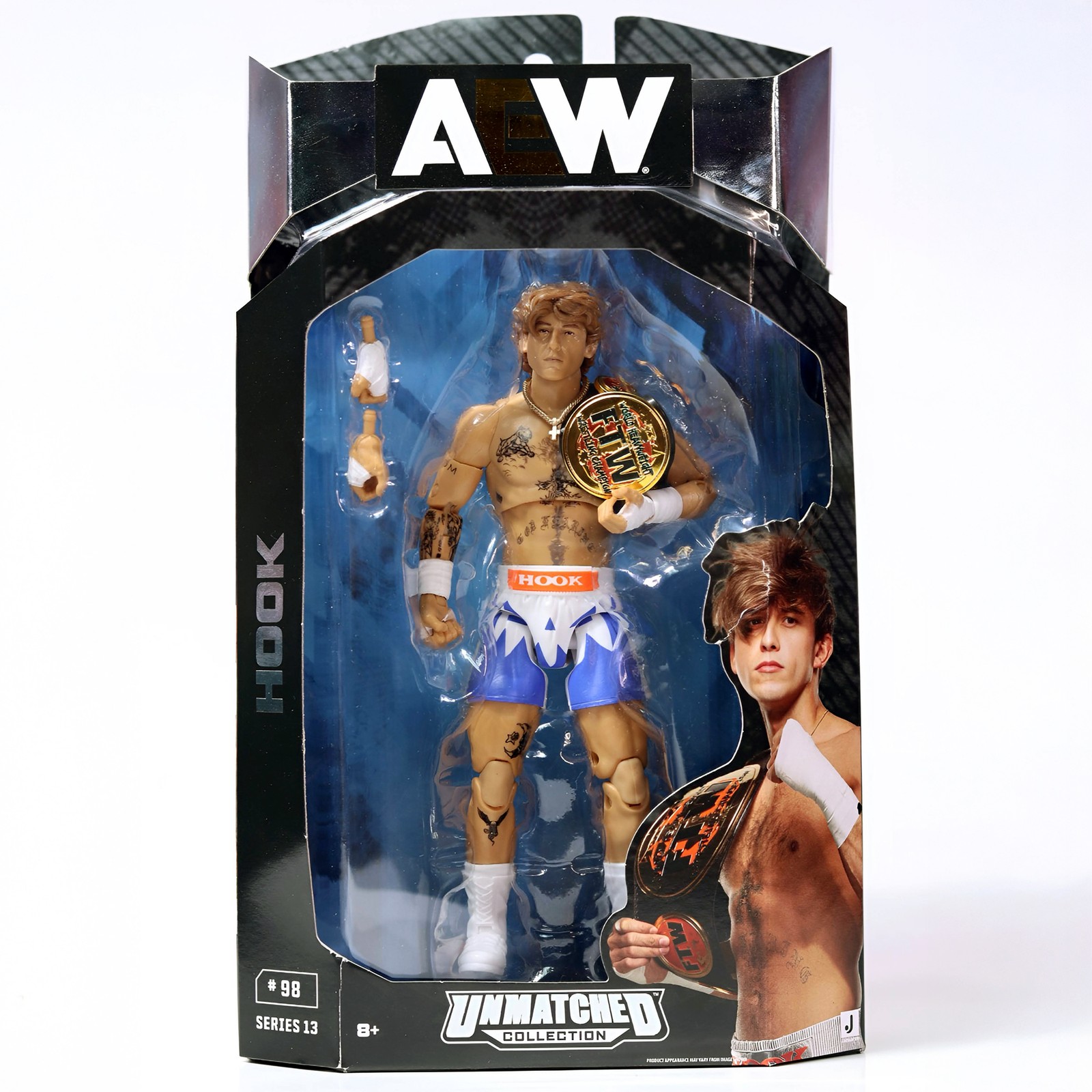 Hook – AEW Unmatched Series 13 Jazwares Toy Wrestling Action Figure