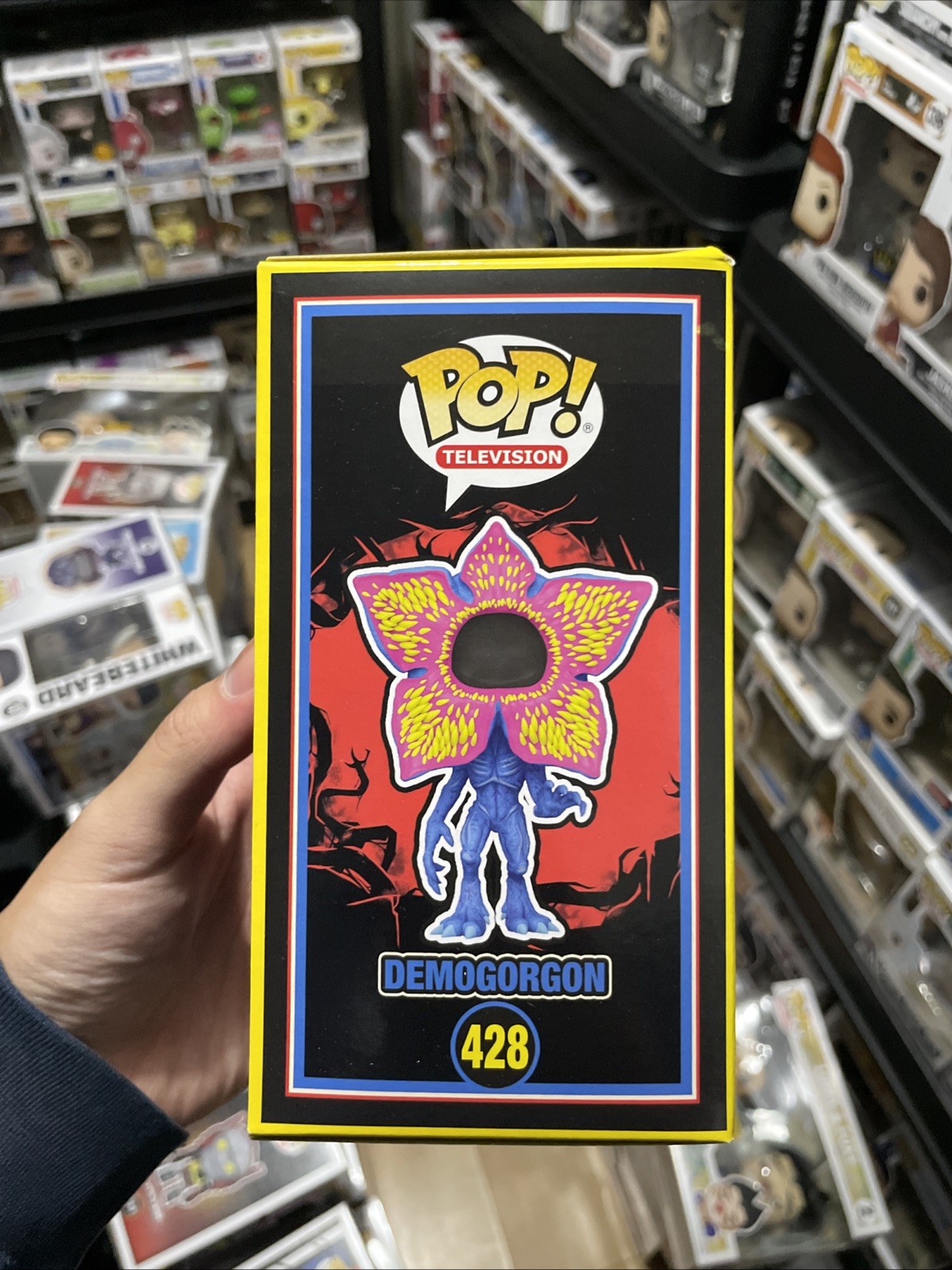 🔒 Stranger Things – Demogorgon Pop! Vinyl Blacklight Special 428