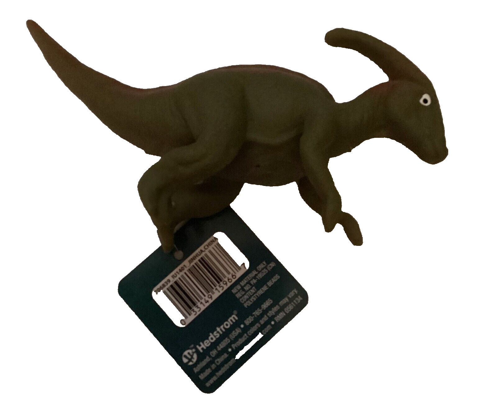 Parasaurolophus Billed Dinosaur Super Realz Squishy Stretchable Figure