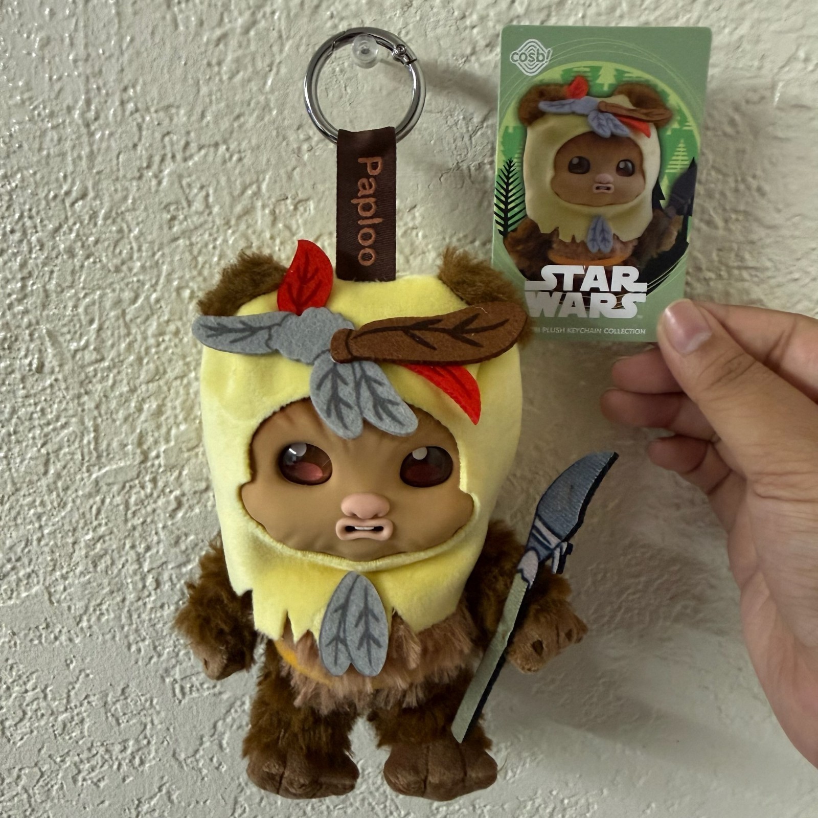 Star Wars Ewok Cosbi Plush Keychain Series 2 Hot Toys Disney Unboxed (You Pick)