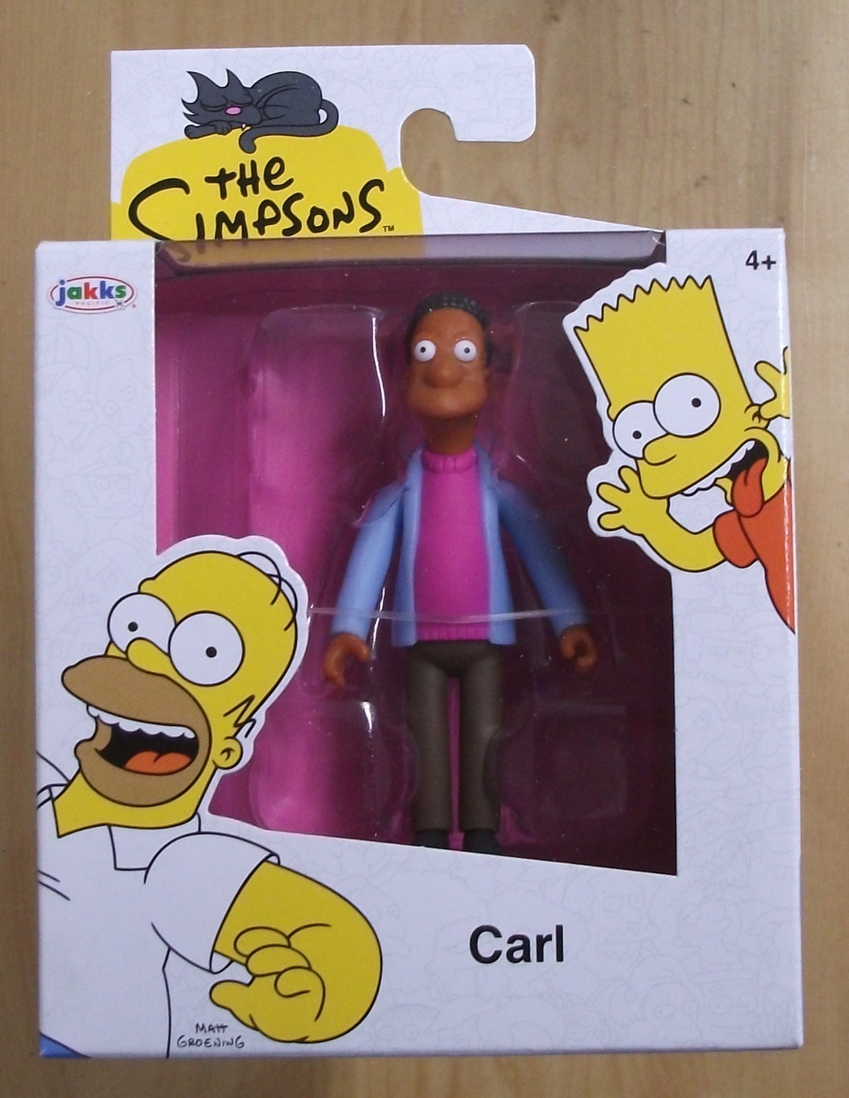 The Simpsons Carl 2.5” Figure Jakks Pacific Wave 5 New