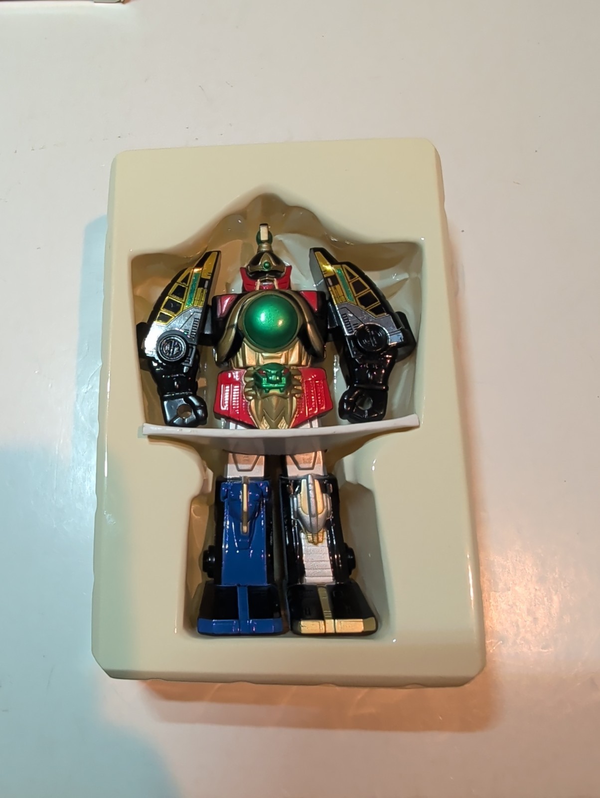 Robo Sentai #14 Dairenoh O 3.5″ Action Figure 1993 Bandai Thunder Megazord