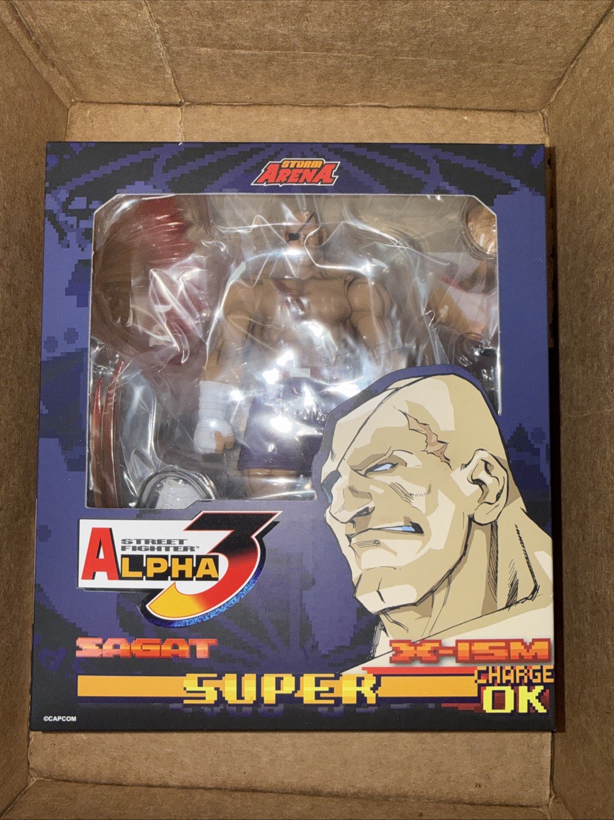 NEW SEALED 1/12 Storm Arena Sagat (BBTS SPECIAL EDITION) Street Fighter Alpha 3