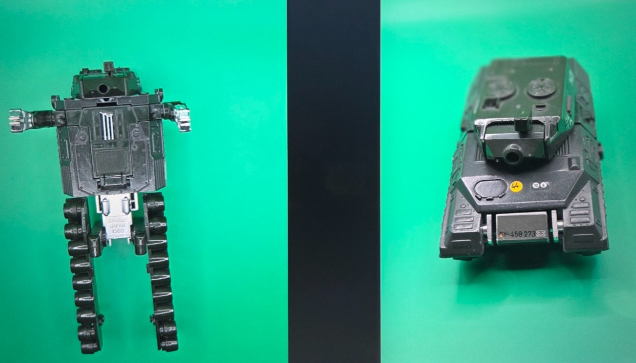 Vintage 1983 Bandai Machine Robo Gobots Tank Robo Loose Parts Repair Japan