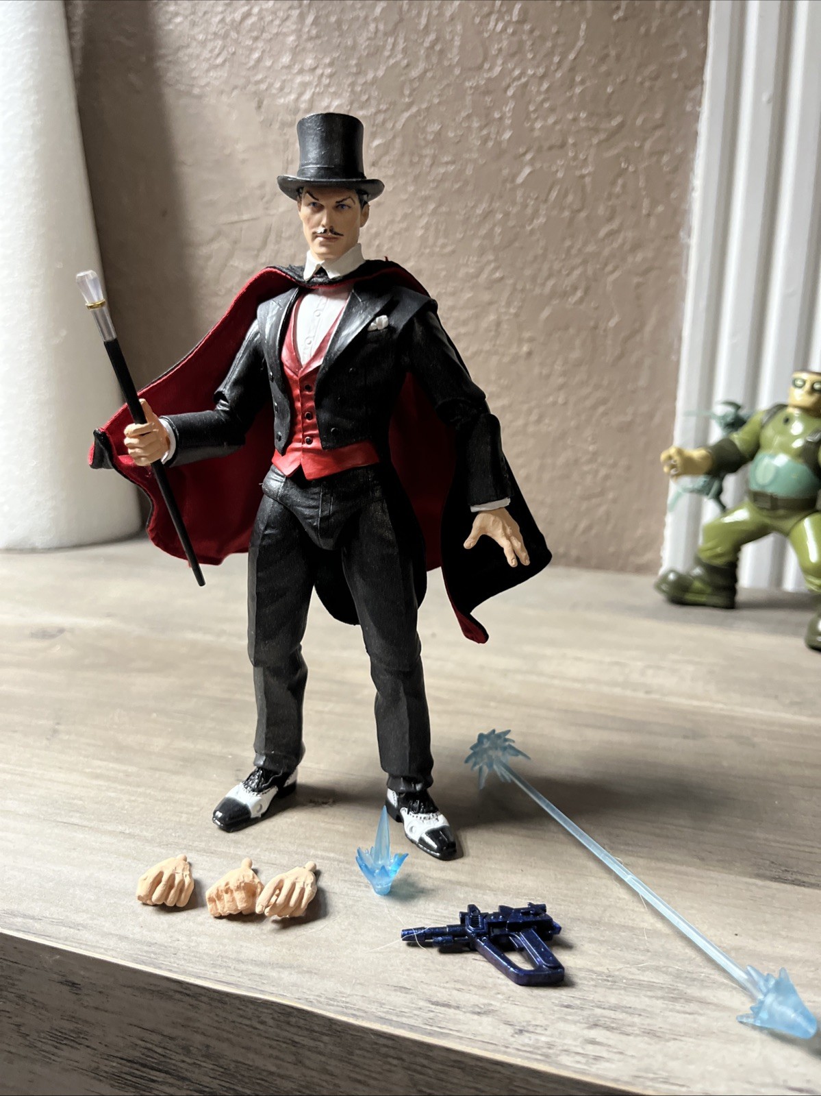 NECA Toys Defenders Of Earth Mandrake The Magician Used, Complete