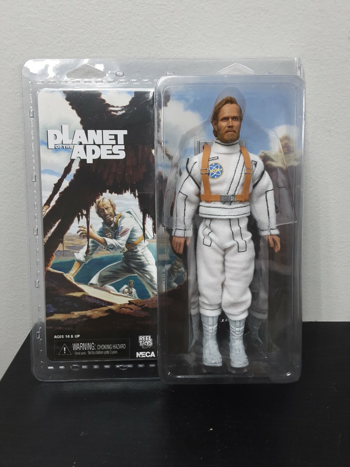 Planet of the Apes Clothed 8″ Classic Colonel George Taylor Action Figure