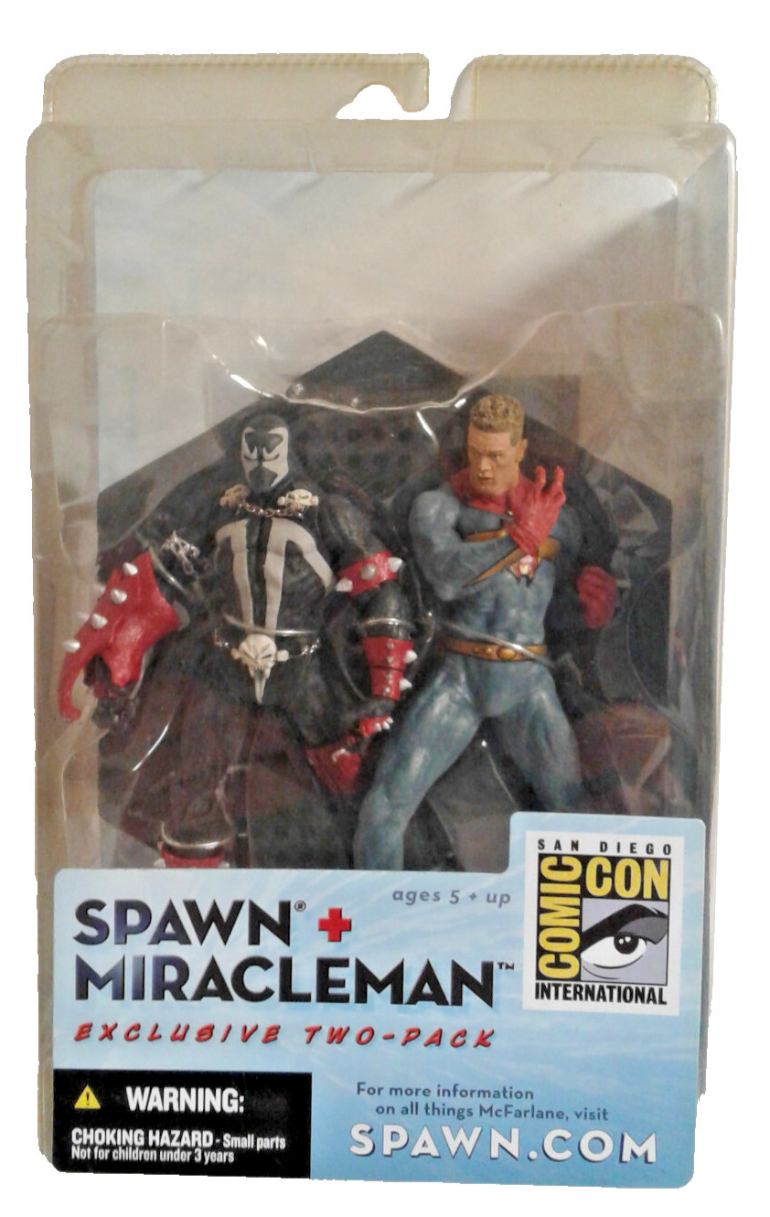 McFarlane Toys 2003 Spawn Miracleman Exclusive Two-Pack Comic Con International